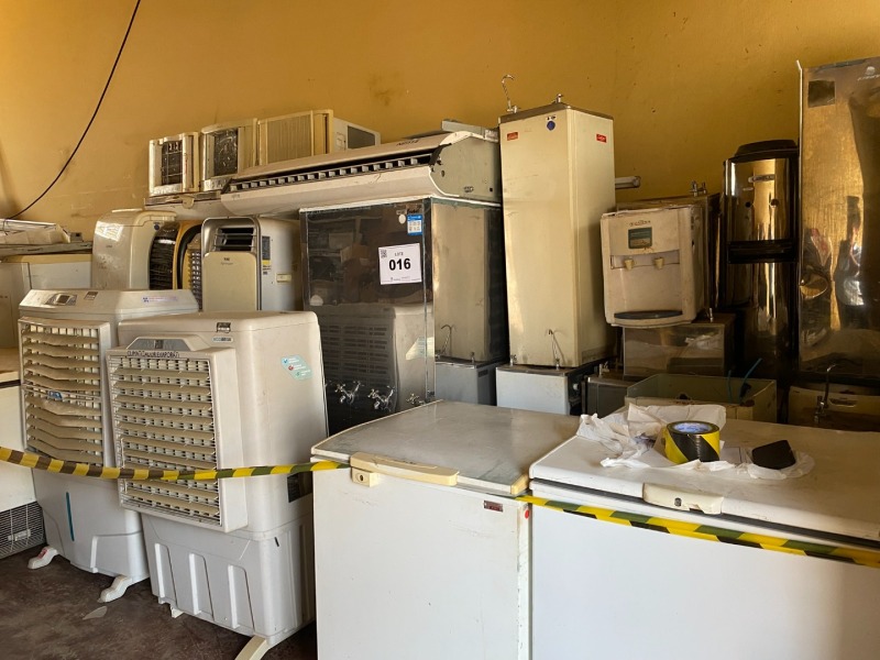 SUCATA DE REFRIGERAÇÃO E ELETRODOMÉSTICOS - leilão extrajudicial - Não informado BR - lance mínimo R$ 500