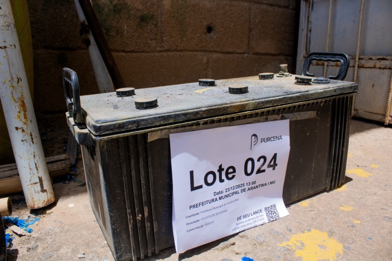 SUCATA DE BATERIAS - leilão extrajudicial - Não informado BR