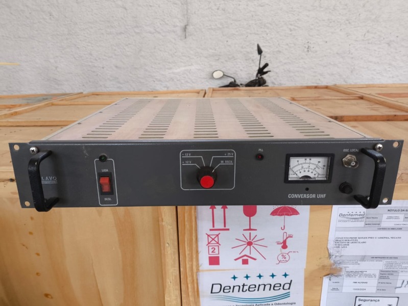 CONVERSOR DE UHF, MARCA TELAVO - leilão extrajudicial - Não informado BR - lance mínimo R$ 50