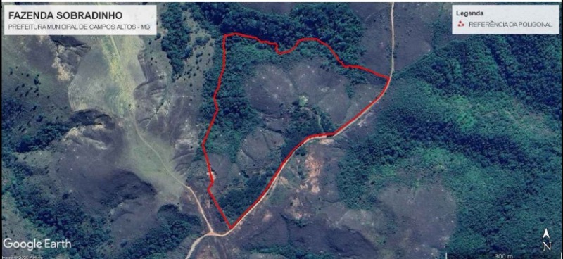 Imagem do imóvel LOTE 008 Fazenda Sobradinho, Campos Altos/MG - Area de 12,3833 hectares