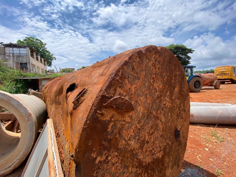Foto 4: Sucata de Tanque de Armazenar Combustível